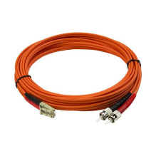 StarTech 5m Multimode 50 / 125 Duplex Fiber Patch Cable LC - ST StarTech 5m Multimode 50 / 125 Duplex Fiber Patch Cable LC - ST