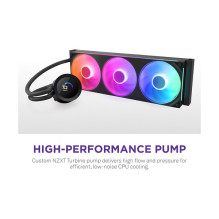 K NZXT KRAKEN Plus V2 360 RGB Display WaKü Black RL-KR360-B2 K NZXT KRAKEN Plus V2 360 RGB Display WaKü Black RL-KR360-B2