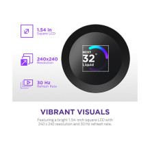 K NZXT KRAKEN Plus V2 360 RGB Display WaKü Black RL-KR360-B2 K NZXT KRAKEN Plus V2 360 RGB Display WaKü Black RL-KR360-B2
