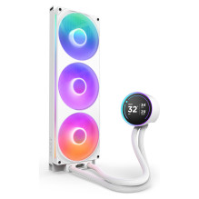 K NZXT KRAKEN Elite V2 420 RGB WaKü White RL-KR42E-W2