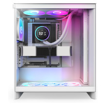 K NZXT KRAKEN Elite V2 420 RGB WaKü White RL-KR42E-W2