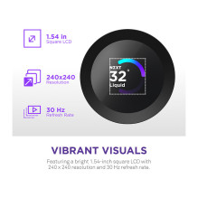 K NZXT KRAKEN Plus V2 240 Display WaKü Black RL-KN240-B2 K NZXT KRAKEN Plus V2 240 Display WaKü Black RL-KN240-B2
