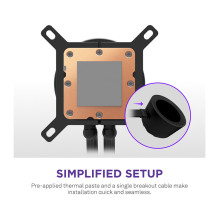 K NZXT KRAKEN Plus V2 240 RGB Display WaKü Black RL-KR240-B2