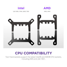 K NZXT KRAKEN Plus V2 240 RGB Display WaKü White RL-KR240-W2 K NZXT KRAKEN Plus V2 240 RGB Display WaKü White RL-KR240-W2
