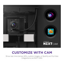 K NZXT KRAKEN Plus V2 280 Display WaKü Black RL-KN280-B2 K NZXT KRAKEN Plus V2 280 Display WaKü Black RL-KN280-B2