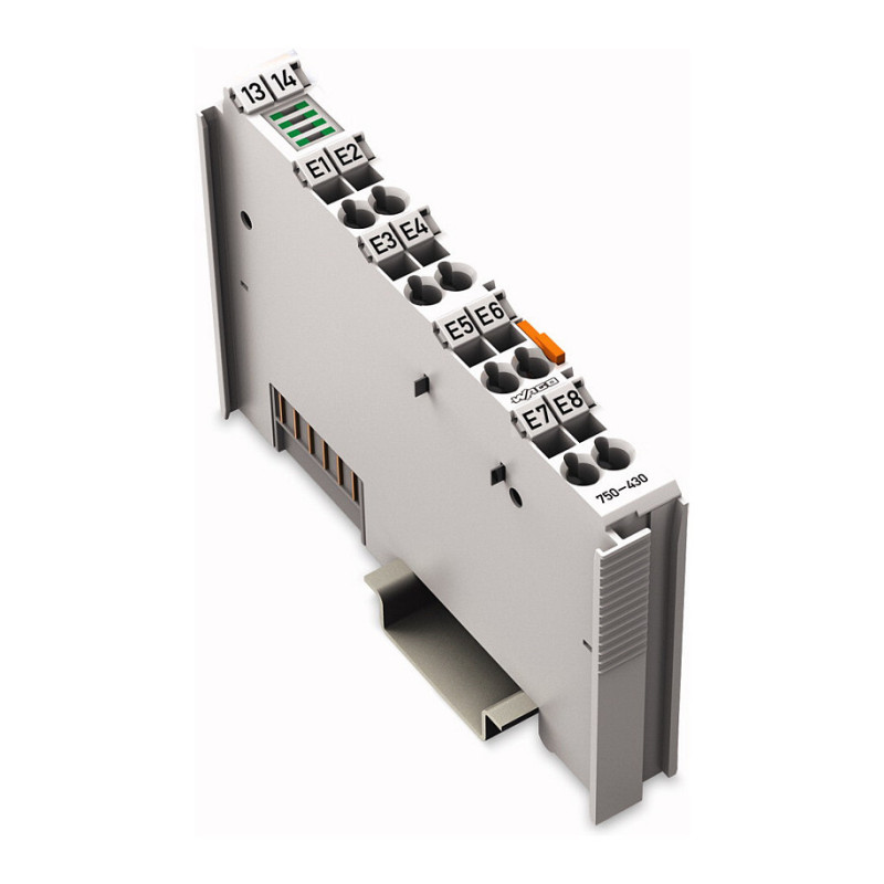 WAGO 750-430 8-Kanal-Digitaleingang,DC 24 V,3ms, lichtgrau