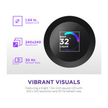 K NZXT KRAKEN Plus V2 360 Display WaKü Black RL-KN360-B2 K NZXT KRAKEN Plus V2 360 Display WaKü Black RL-KN360-B2