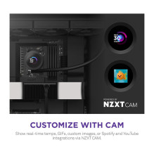 K NZXT KRAKEN Plus V2 360 Display WaKü Black RL-KN360-B2 K NZXT KRAKEN Plus V2 360 Display WaKü Black RL-KN360-B2