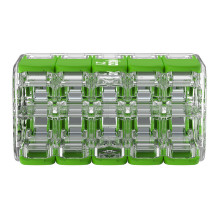Wago Serie 221 - 10*4mm (15 Stück) Green Range Wago Serie 221 - 10*4mm (15 Stück) Green Range