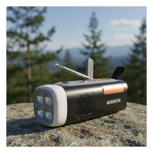 Marmitek RESQ 200 outdoor radio, Black Marmitek RESQ 200 outdoor radio, Black
