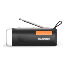 Marmitek RESQ 200 lauko radijas, juodas Marmitek RESQ 200 lauko radijas, juodas