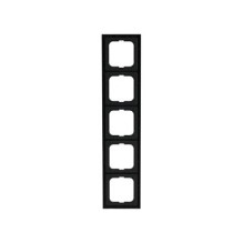BUSCH JAEGER BJ 1725-885K Rahmen 5f ateities linijinis schwarz matinis