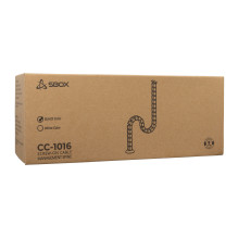 Sbox CC-1016B kabelių valdymas juodas