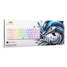 Baracuda DOLPHIN-W-RED BGK-03211 US Mechanical Red Switches, White Baracuda DOLPHIN-W-RED BGK-03211 US Mechanical Red Switches, White