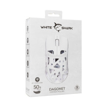 White Shark DAGONET-W GM-5019 Wireless 24000 dpi, White