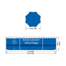 AVENLI Round Frame Swimming...