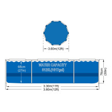 AVENLI Round Frame Swimming...