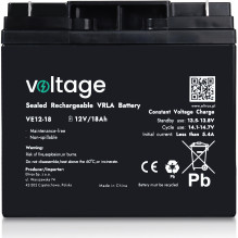 AGM Battery Voltage 12V 18Ah VE12-18 (Lifespan 6-9 years) AGM Battery Voltage 12V 18Ah VE12-18 (Lifespan 6-9 years)