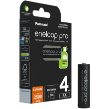 eneloop Panasonic Pro Akku BK-3HCDE / 4BE AA 2500mAh 4St. eneloop Panasonic Pro Akku BK-3HCDE / 4BE AA 2500mAh 4St.