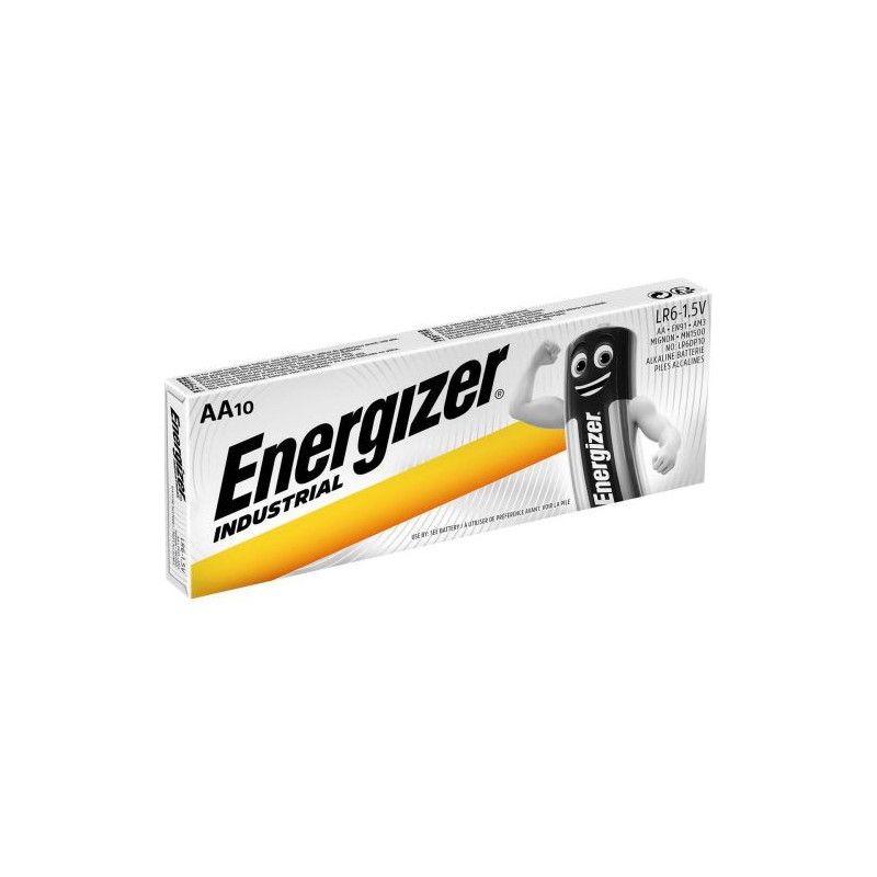 Energizer Battery Industrial (AA LR06 Alkaline (10 battery / blister) 1,5V
