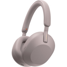 Sony WH-1000XM5 Bluetooth Wireless Over-Ear Headphones, BT 5.0, TWS, Noise Cancelling, Pink EU