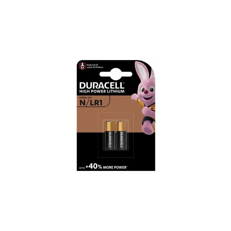 DURACELL Baterija (LR1) N Alkaline (2 baterijos / blisteris) 1.5V