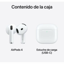 Ausinės Apple AirPods 4 (MXP63ZM / A) Ausinės Apple AirPods 4 (MXP63ZM / A)