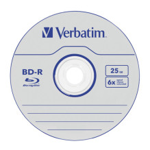 Verbatim BD-R 6x 25 GB DataLife Blu-ray-Rohlinge Verbatim BD-R 6x 25 GB DataLife Blu-ray-Rohlinge