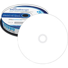 MediaRange BD-R 50 GB (6fach, 10 Stück, bedruckbar, mažmeninė prekyba) MediaRange BD-R 50 GB (6fach, 10 Stück, bedruckbar, mažmeninė prekyba)