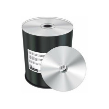 MediaRange CD-R 700MB 100pcs fully printable silver