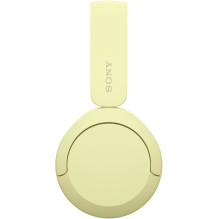 Sony WH-CH520 Bluetooth On-Ear Headphones BT 5.2, Yellow EU