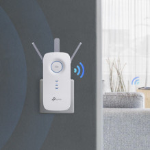 TP-Link RE450 AC1750 Wi-Fi diapazono plėstuvas (baltas) TP-Link RE450 AC1750 Wi-Fi diapazono plėstuvas (baltas)