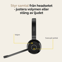 Jabra Evolve 65 TE Stereo Headset (6699-839-409) (6699839409) Jabra Evolve 65 TE Stereo Headset (6699-839-409) (6699839409)