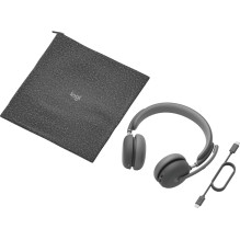 Logitech Zone Wireless 2 Zestaw szęptowy Przewodowy i Bezprzewodowy Opaska na głowa Biuro / centrum telefonai, USB Type-