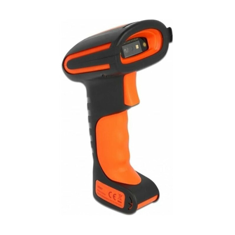 Delock pramoninis brūkšninių kodų skaitytuvas 1D / 2D 2,4GHz Bluetooth / USB