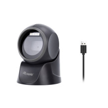 Equip 2D-Omni-Direkt. Stalinis brūkšninių kodų skaitytuvas USB juodas Equip 2D-Omni-Direkt. Stalinis brūkšninių kodų skaitytuvas USB juodas