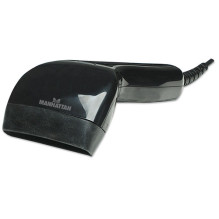 MANHATTAN Barcodescanner Kontakt CCD USB 80mm Black MANHATTAN Barcodescanner Kontakt CCD USB 80mm Black
