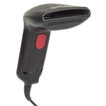 MANHATTAN brūkšninių kodų skaitytuvas Kontakt CCD USB 60mm Black MANHATTAN brūkšninių kodų skaitytuvas Kontakt CCD USB 60mm Black