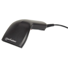 MANHATTAN Barcode scanner Contact CCD USB 60mm Black MANHATTAN Barcode scanner Contact CCD USB 60mm Black