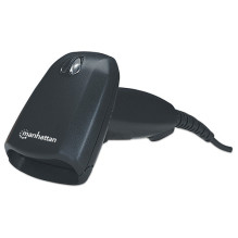 MANHATTAN Barcodescanner LongRange CCD USB 100mm Black MANHATTAN Barcodescanner LongRange CCD USB 100mm Black