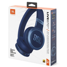JBL Live 670NC Bluetooth Wireless On-Ear Headphones Blue EU JBL Live 670NC Bluetooth Wireless On-Ear Headphones Blue EU