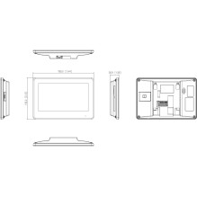 Dahua Technology Monitorius platus domofonas DAHUA VTH5421HB-W