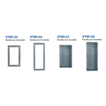 DAHUA DHI-VTO4202FB-MB2 - Two-button module - Black DAHUA DHI-VTO4202FB-MB2 - Two-button module - Black
