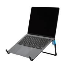 R-Go stand 10"-22" Max.5KG Steel Travel Black