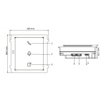 Hikvision Moduł czytnika zbliżeniowego HIKVISION DS-KD-M Hikvision Moduł czytnika zbliżeniowego HIKVISION DS-KD-M