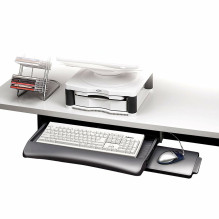 Fellowes Tastaturschublade verstebbler für Untertisch Grey Fellowes Tastaturschublade verstebbler für Untertisch Grey