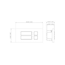 DAHUA DHI-VTO4202F-MB2 - Zwei-Tasten-Modul - Silber