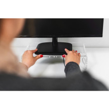 BakkerElkhuizen Monitor stand Q-riser 90 1Stufe transp. BakkerElkhuizen Monitor stand Q-riser 90 1Stufe transp.