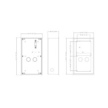Dahua Technology OBUDOWA PODTYNKOWA VTM127 DAHUA Dahua Technology OBUDOWA PODTYNKOWA VTM127 DAHUA