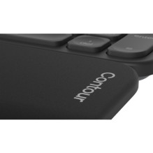 Contour Balance Klaviatūra, viso dydžio, riešo atrama, juoda